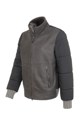 AlvinMulti lambskin jacket 