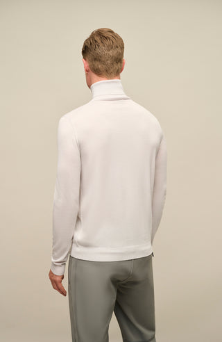 Rollkragenpullover aus Merinowolle - Toni