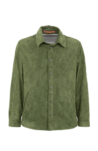 Hemd aus Veloursleder - Melvin