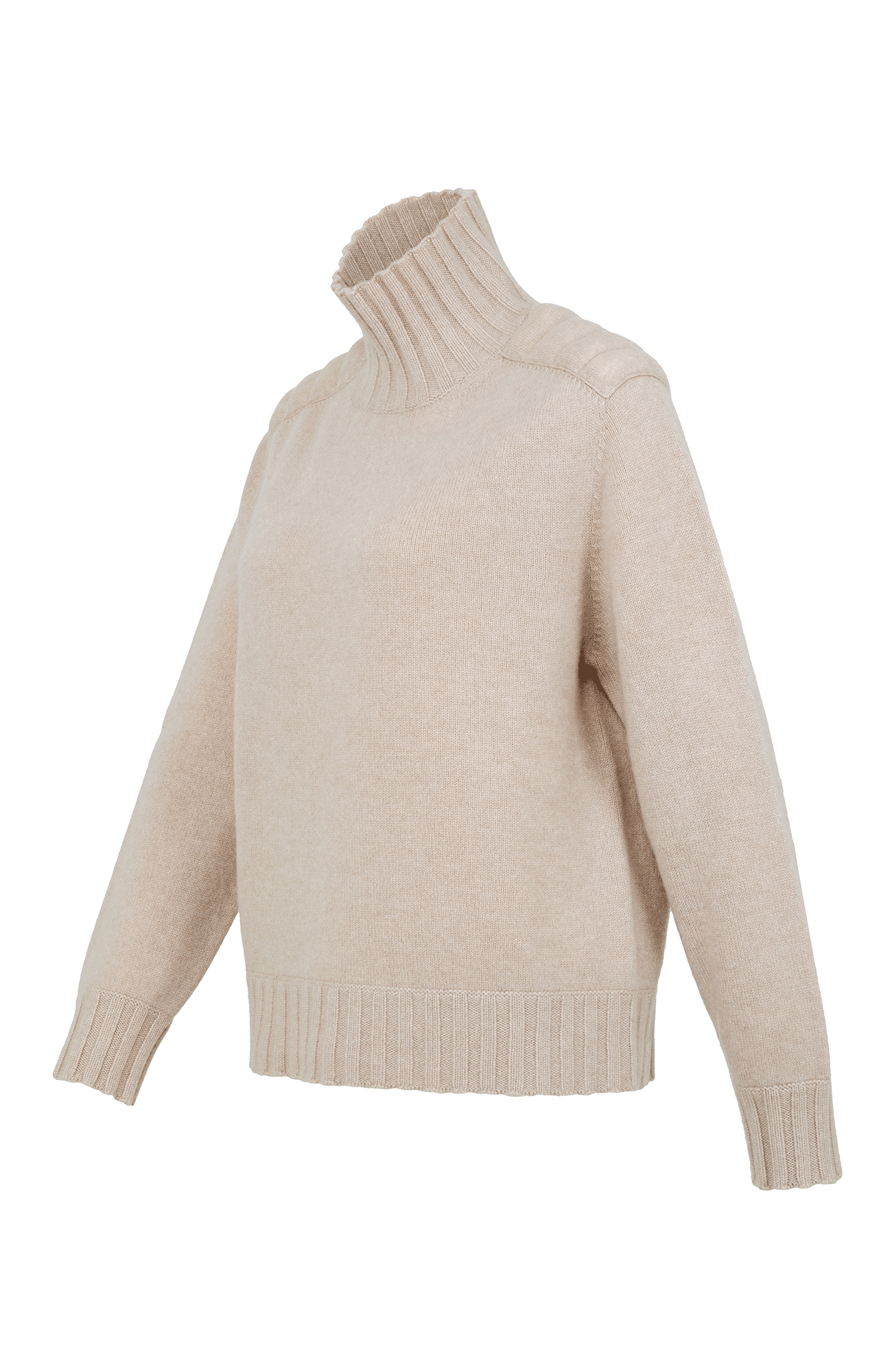 Cashmere sweater with turtleneck - Aileen