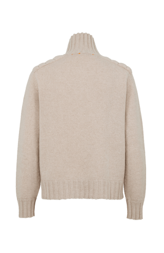 Cashmere sweater with turtleneck - Aileen