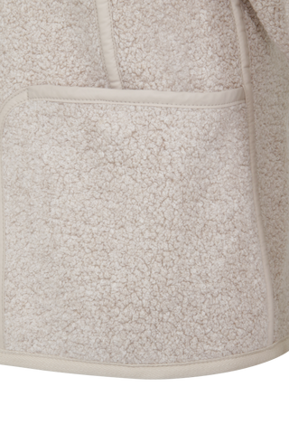 Cashmere teddy jacket – Clara-CT