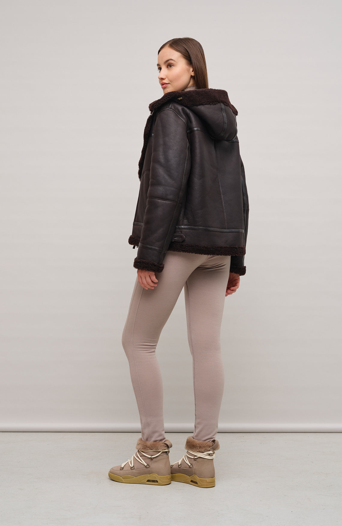 Biker jacket made of lambskin – Norah MVN