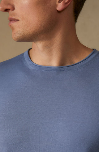 Jeff sweater with round neckline 