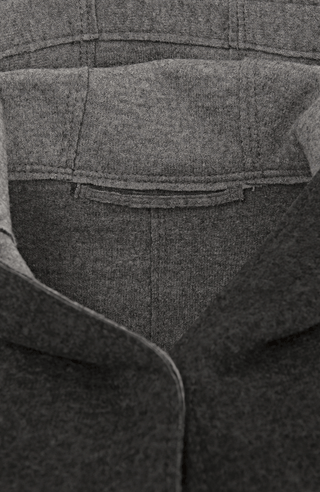 Wool coat with hood - Olivia