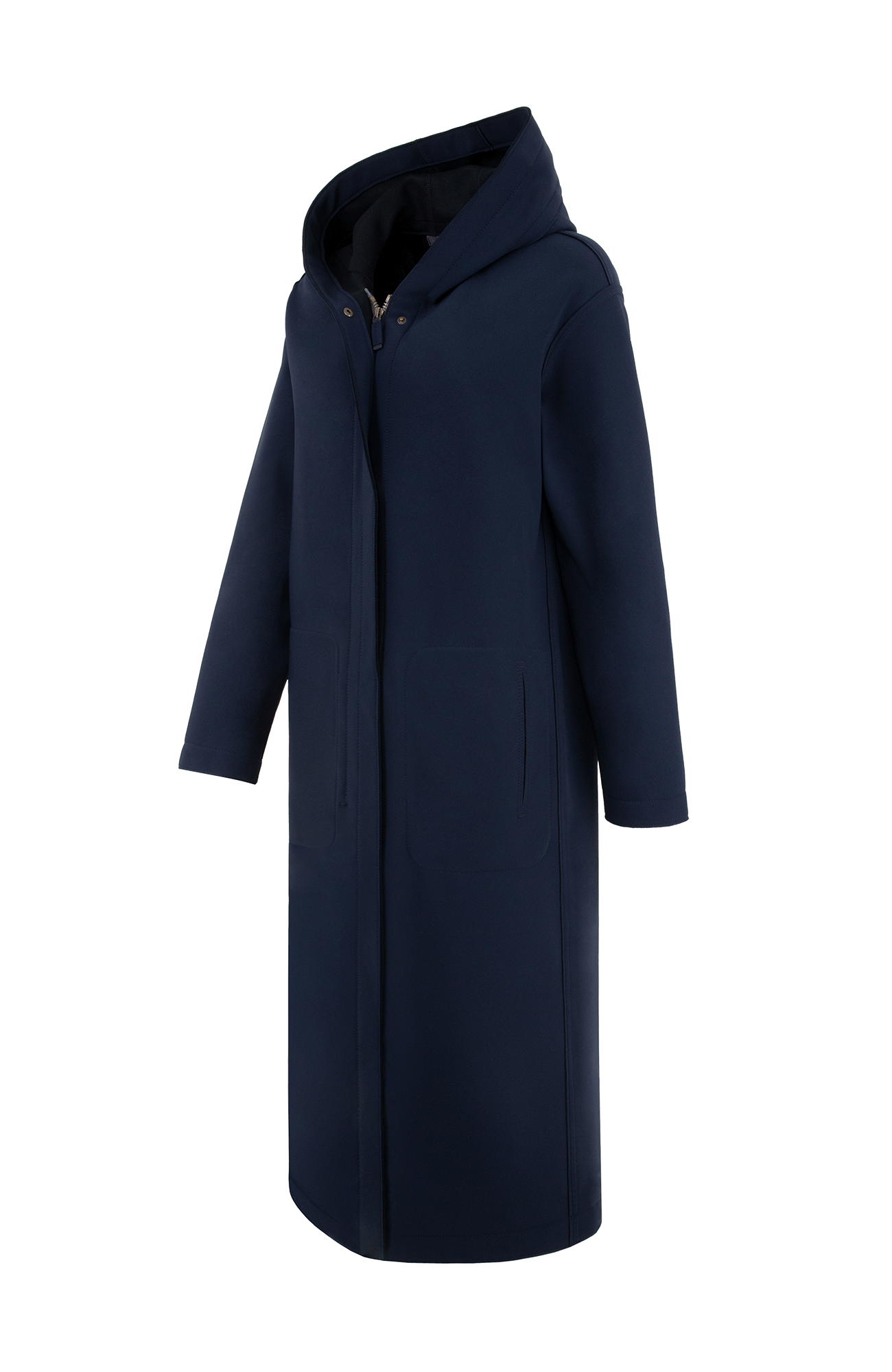 Mantel aus Softshell, lang - OliviaLong