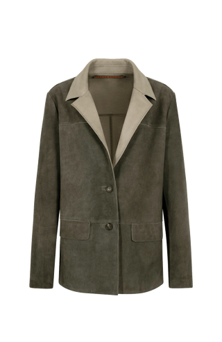 Leather blazer - Luise