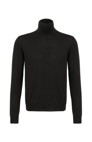 Rollkragenpullover aus Merinowolle - Toni