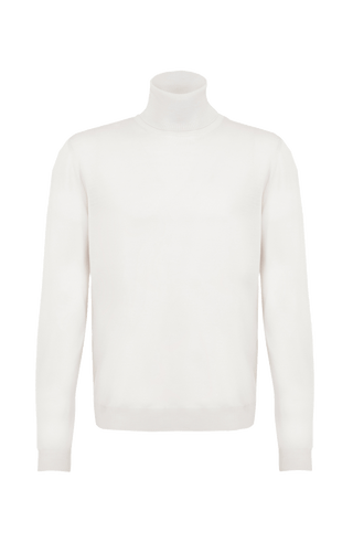 Rollkragenpullover aus Merinowolle - Toni