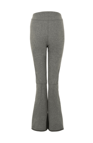 Damenskihose aus funktionalem Loden, Farbe:30-0 flanellgrau - Rueckansicht