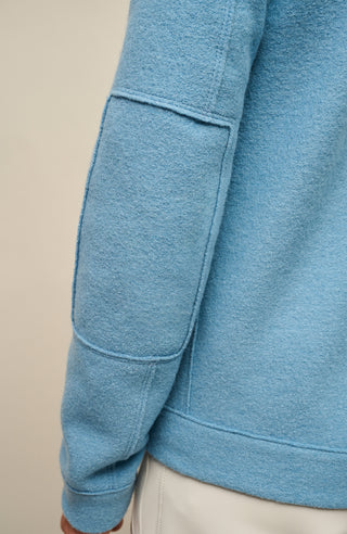 Boiled wool jacket with hood - George