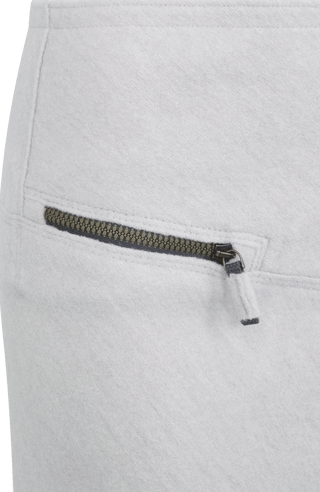 Knielanger Damen-Walkrock Modell Zita in sandstone Detailansicht – eleganter Wollrock mit klassischem Schnitt, ideal für Herbst und Winter.