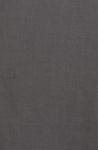 Leinenhemd für Herren, Modell Julian (Art. 643713) in grau, Detaialansicht auf weißem Hintergrund fotografiert