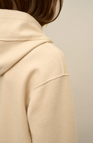 Wool coat with hood - Olivia