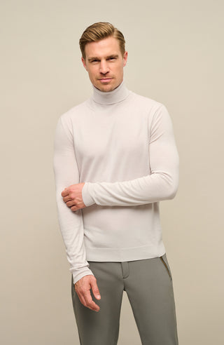 Rollkragenpullover aus Merinowolle - Toni