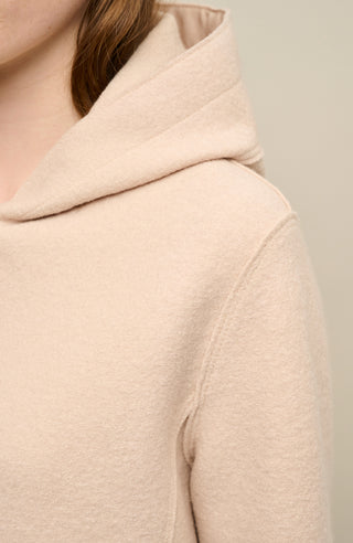 Walkjacke mit Kapuze frosted rose von Detail