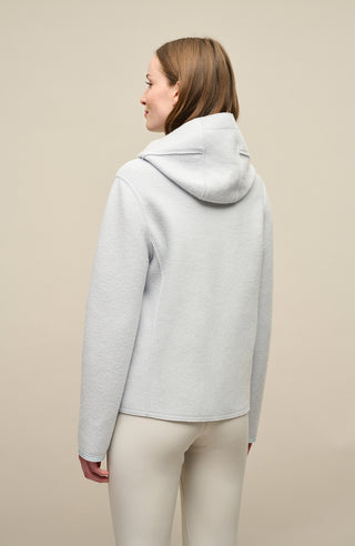 Walkjacke mit Kapuze ice blue von Detail