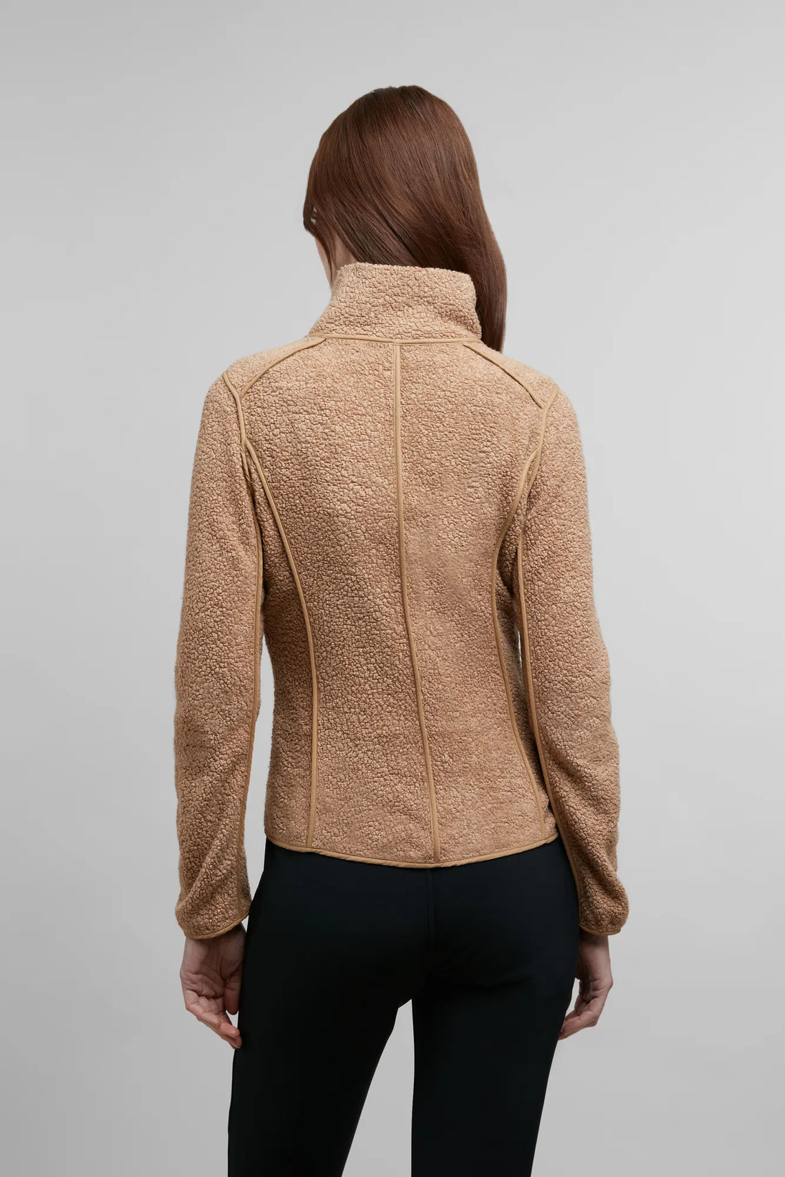 Cashmere teddy jacket – Esther-CT