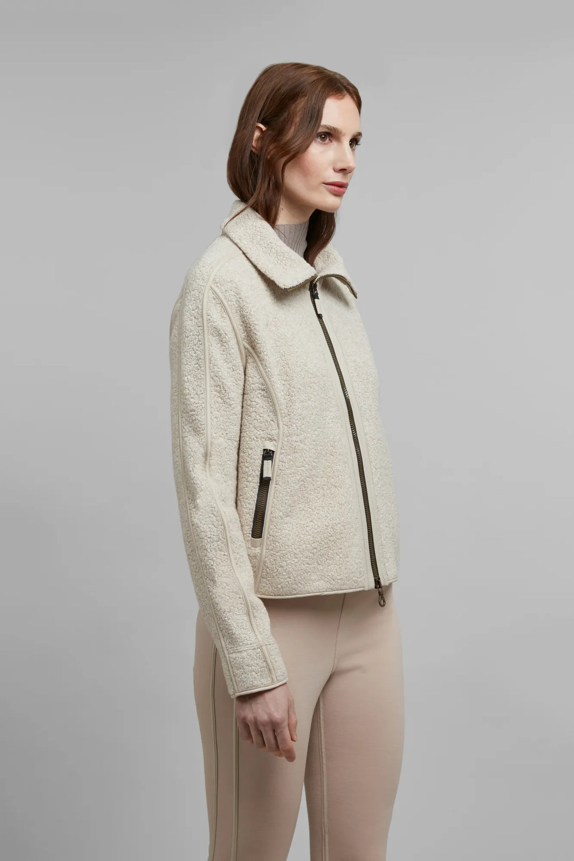 Cashmere Teddy Jacket - Juliana-CT