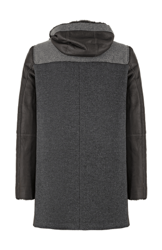 Lammfellmantel mit Kapuze - FinleyMulti