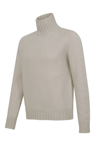 Kaschmirpullover mit Rollkragen - Aiden