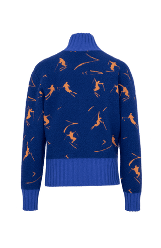 Strickpullover mit Skifahrermotiv - TinaMulti