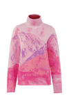 Sweater with a mountain motif - Yellowstone-SFM