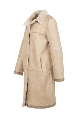 Melody lambskin coat