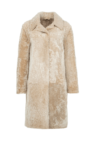 Melody lambskin coat