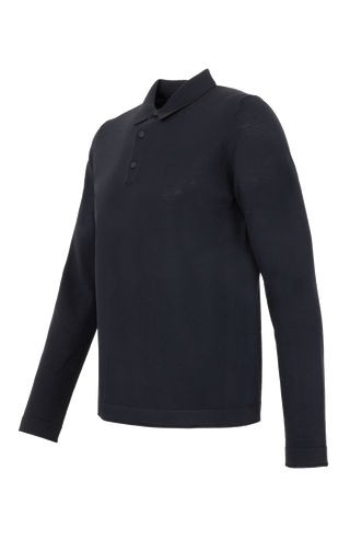 Alan long sleeve polo shirt