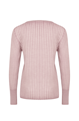  CameliaDyed crew neck sweater