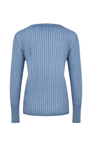  CameliaDyed crew neck sweater