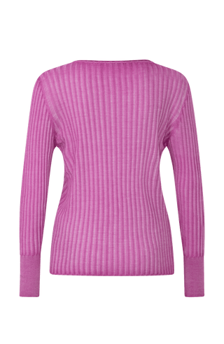  CameliaDyed crew neck sweater