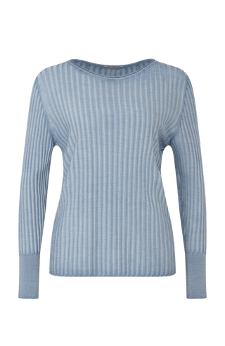  CameliaDyed crew neck sweater