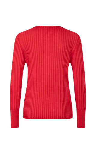  CameliaDyed crew neck sweater