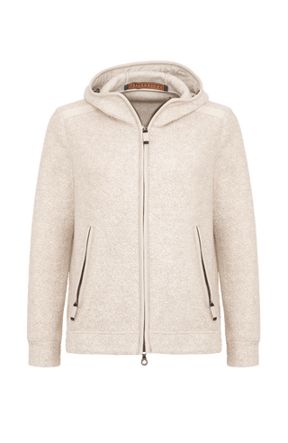 Babette teddy fleece jacket with hood 