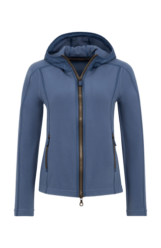 Rania Biodegradable Fleecejacke mit Kapuze