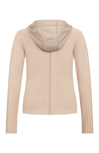 Rania Biodegradable Fleecejacke mit Kapuze