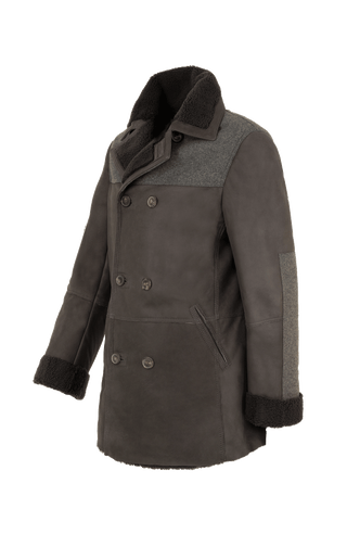 Merino Shearling Double-Breasted Coat - Women - Ready-to-Wear