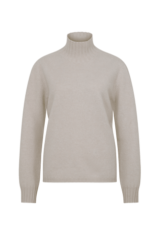 Kaschmirpullover mit Stehkragen - Hana