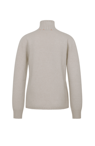 Kaschmirpullover mit Stehkragen - Hana