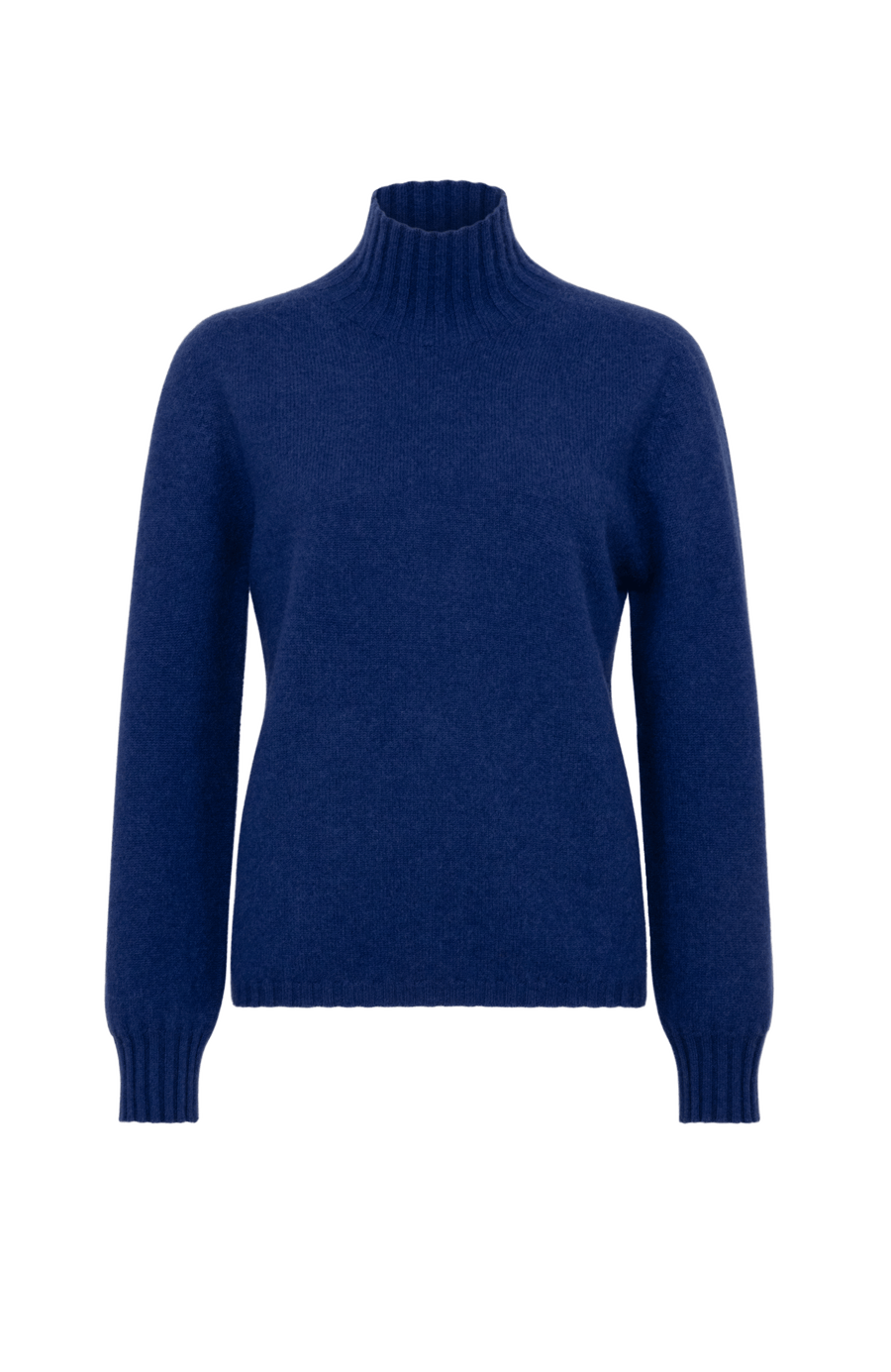 Cashmere sweater with stand-up collar - Hana