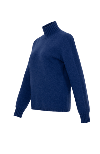 Kaschmirpullover mit Stehkragen - Hana