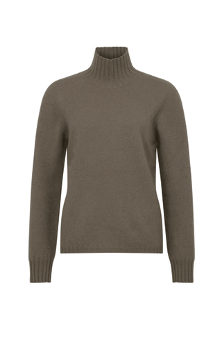 Kaschmirpullover mit Stehkragen - Hana