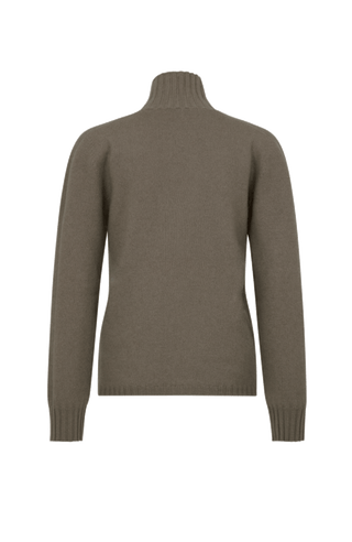 Kaschmirpullover mit Stehkragen - Hana