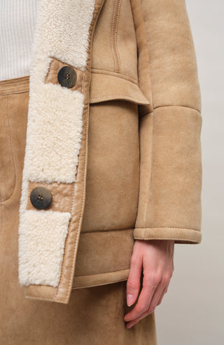 Lammfelljacke - Marah-MV