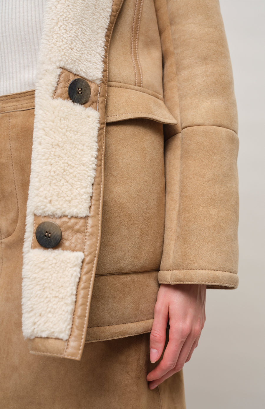 Lammfelljacke - Marah-MV