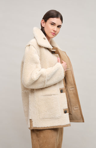 Lammfelljacke - Marah-MV