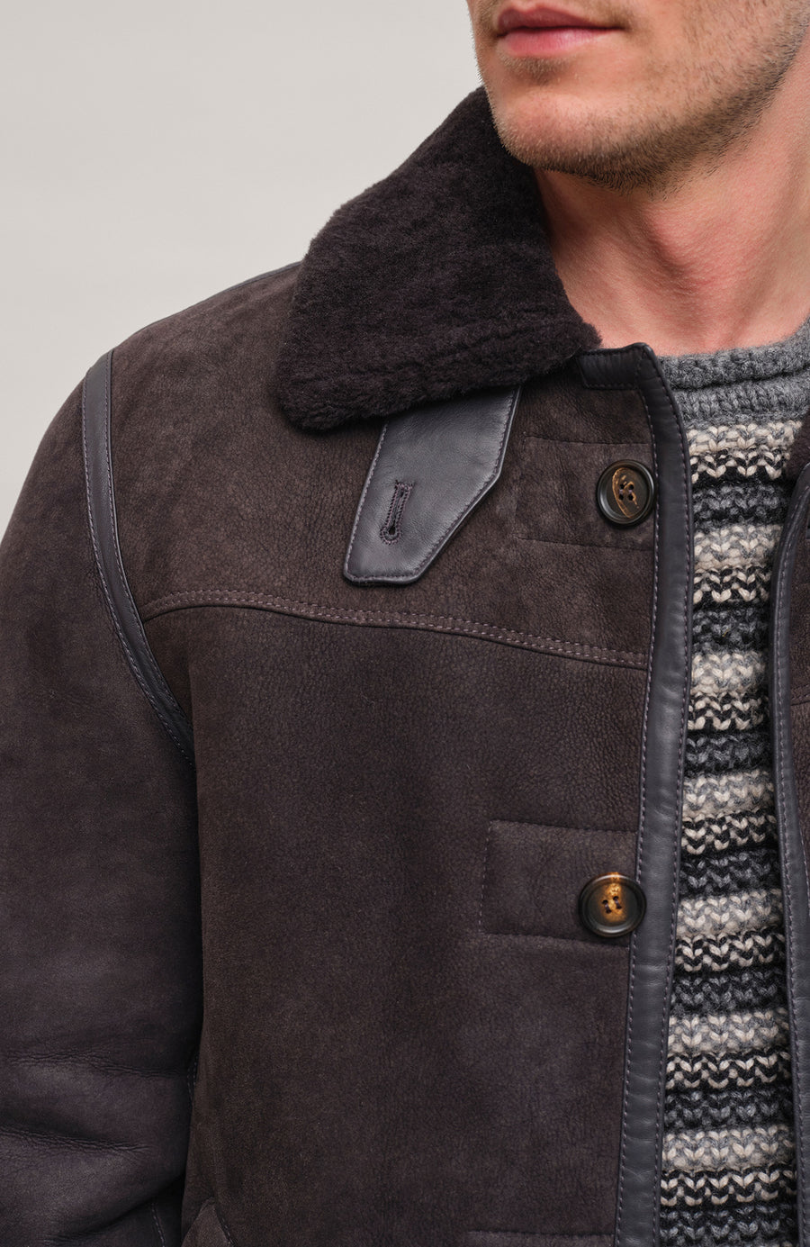 Manteau en peau d'agneau - Fin