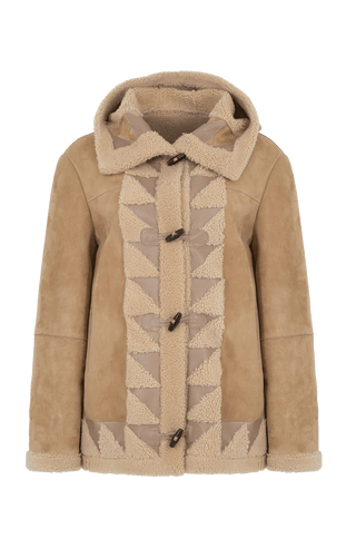 Marlene lambskin coat